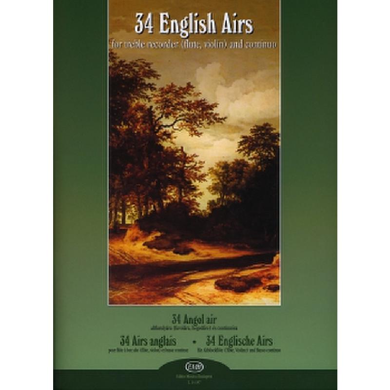 Titelbild für EMB 14187 - 34 ENGLISCHE AIRS