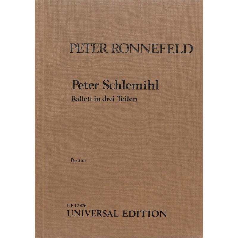 Titelbild für UE 12476 - BALLETT SUITE PETER SCHLEMIHL