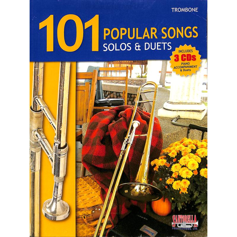 Titelbild für SANTOR -TS404 - 101 POPULAR SONGS SOLOS + DUETS