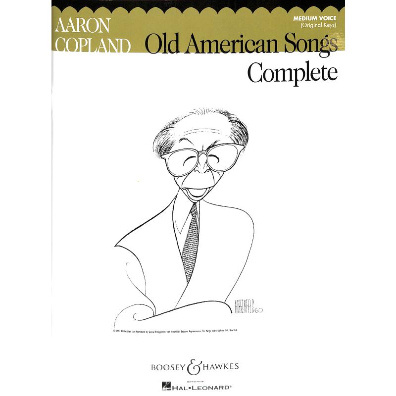 Titelbild für BH 93412 - OLD AMERICAN SONGS - COMPLETE