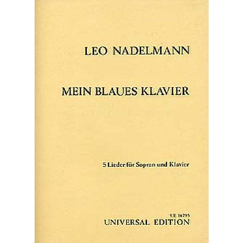 Titelbild für UE 14795 - MEIN BLAUES KLAVIER