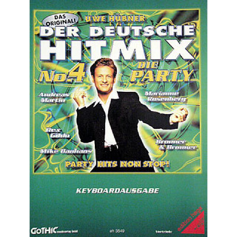 Titelbild für HAGE 3549 - DER DEUTSCHE HITMIX 4 - DIE PARTY