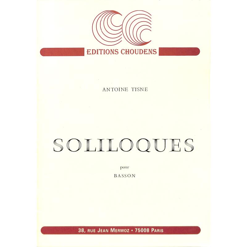 Titelbild für ACF 20387 - Soliloques