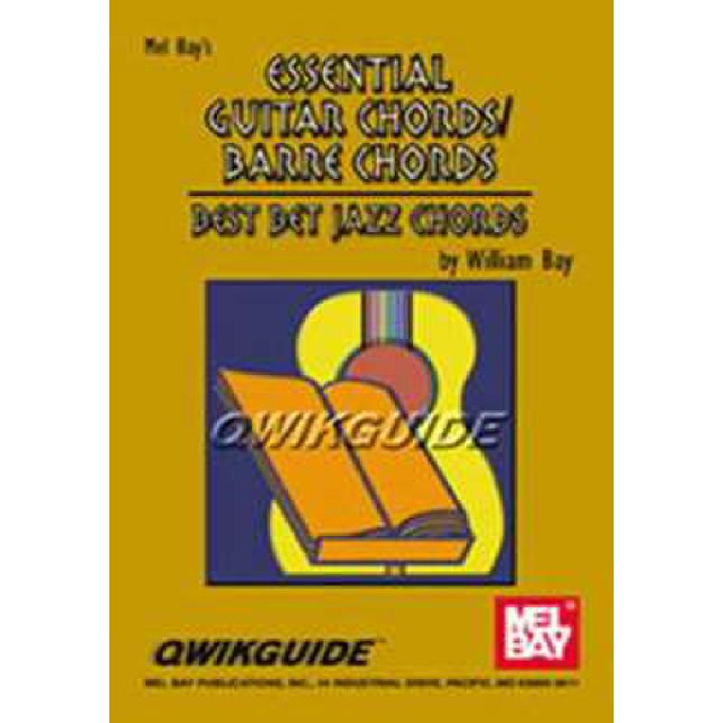 Titelbild für MB 99096 - ESSENTIAL GUITAR CHORDS (BARRE CHORDS / BEST BET JAZZ CHORDS)
