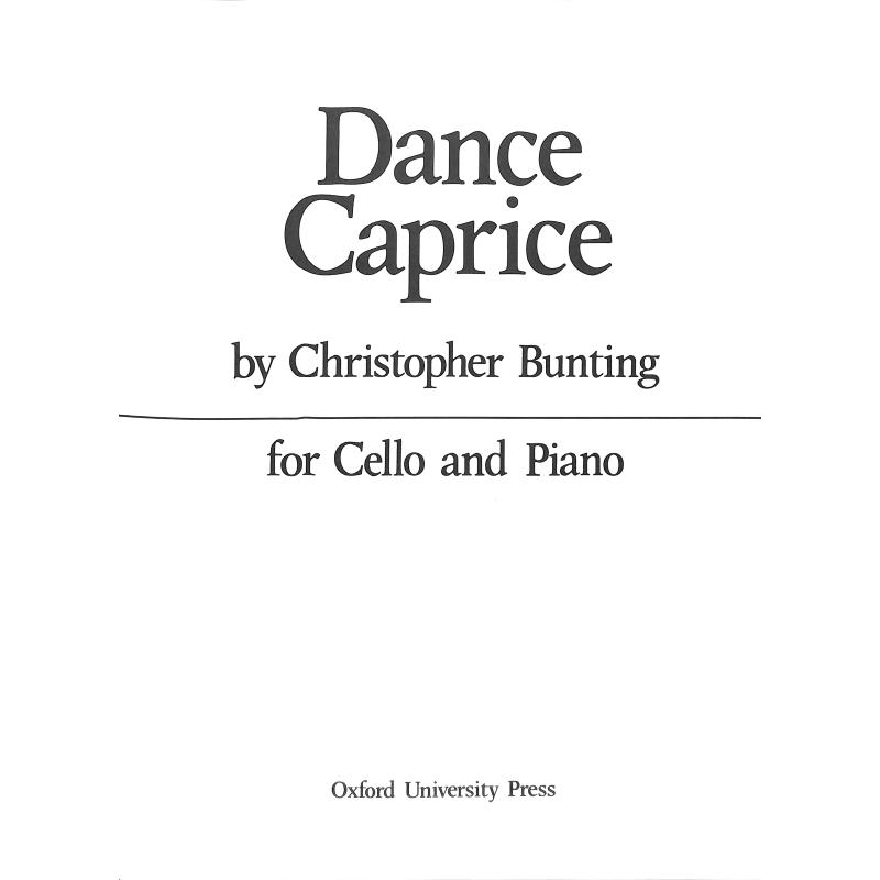 Titelbild für ISBN 0-19-355750-9 - DANCE CAPRICE