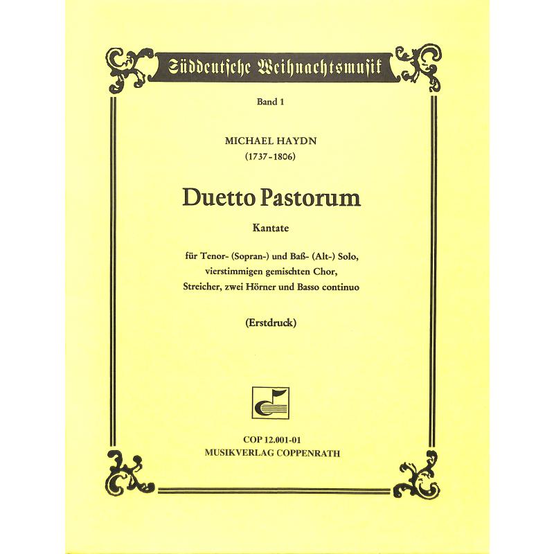 Titelbild für CARUS  91048-00 - Duetto pastorum - Kantate