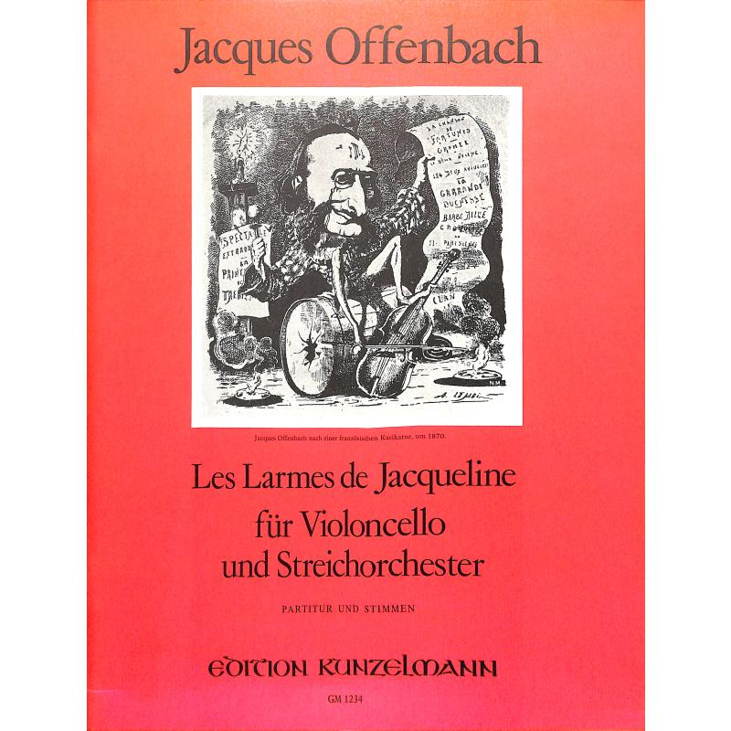 Titelbild für GM 1234 - LES LARMES DE JACQUELINE OP 76/2