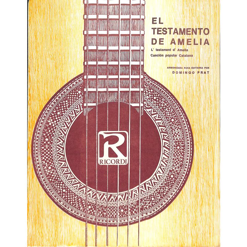 Titelbild für ERBA 9581 - EL TESTAMENTO DE AMELIA