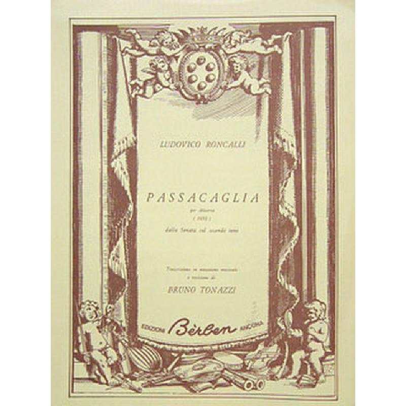 Titelbild für BE 1133 - PASSACAGLIA DAI CAPRICCI ARMONICI