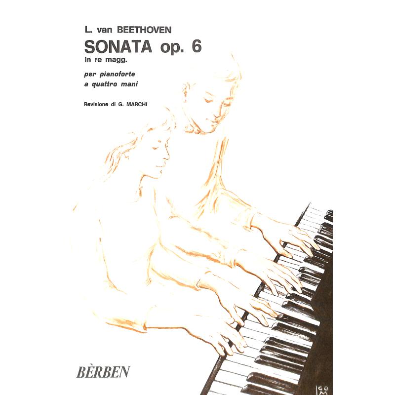 Titelbild für BE 1315 - SONATA D-DUR OP 6