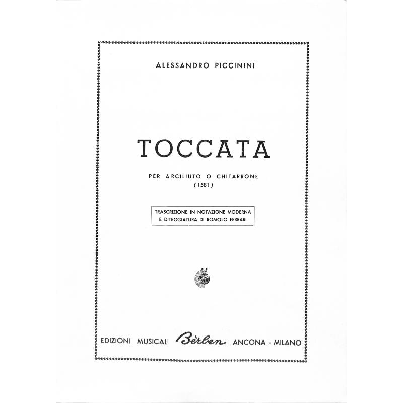 Titelbild für BE 1377 - TOCCATA