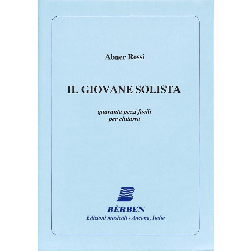 Titelbild für BE 1909 - IL GIOVANE SOLISTA