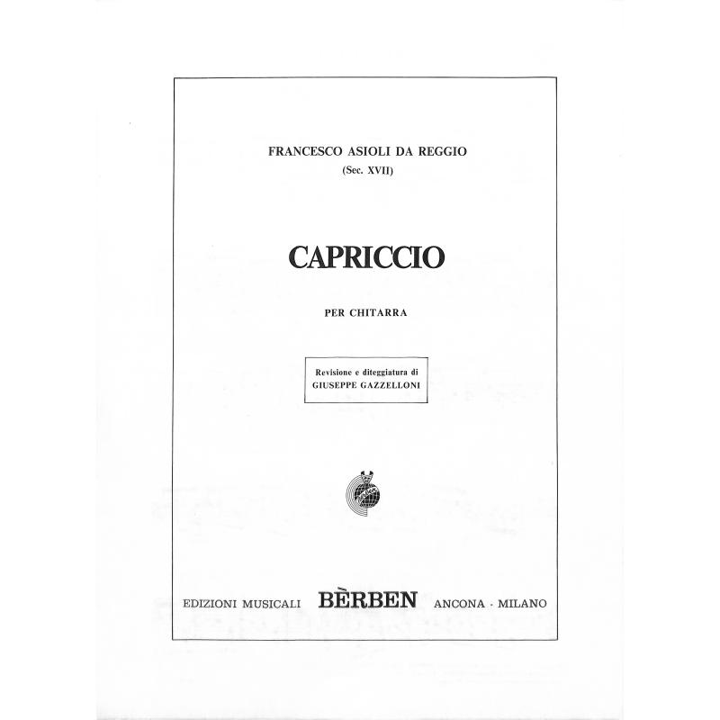 Titelbild für BE 2136 - CAPRICCIO