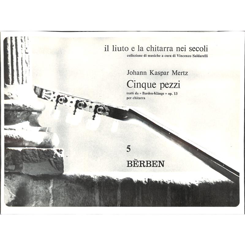 Titelbild für BE 2305 - 5 PEZZI DA BARDEN KLAENGE OP 13