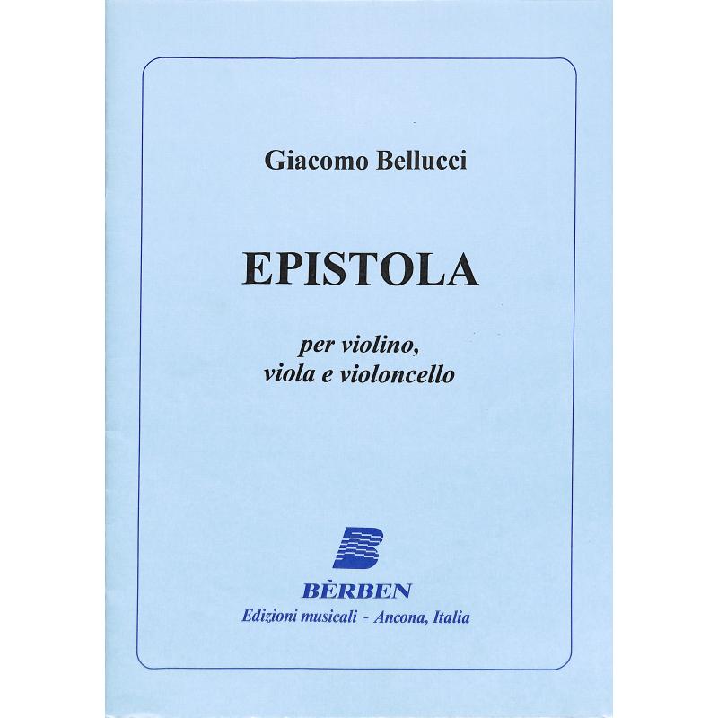 Titelbild für BE 2680 - EPISTOLA