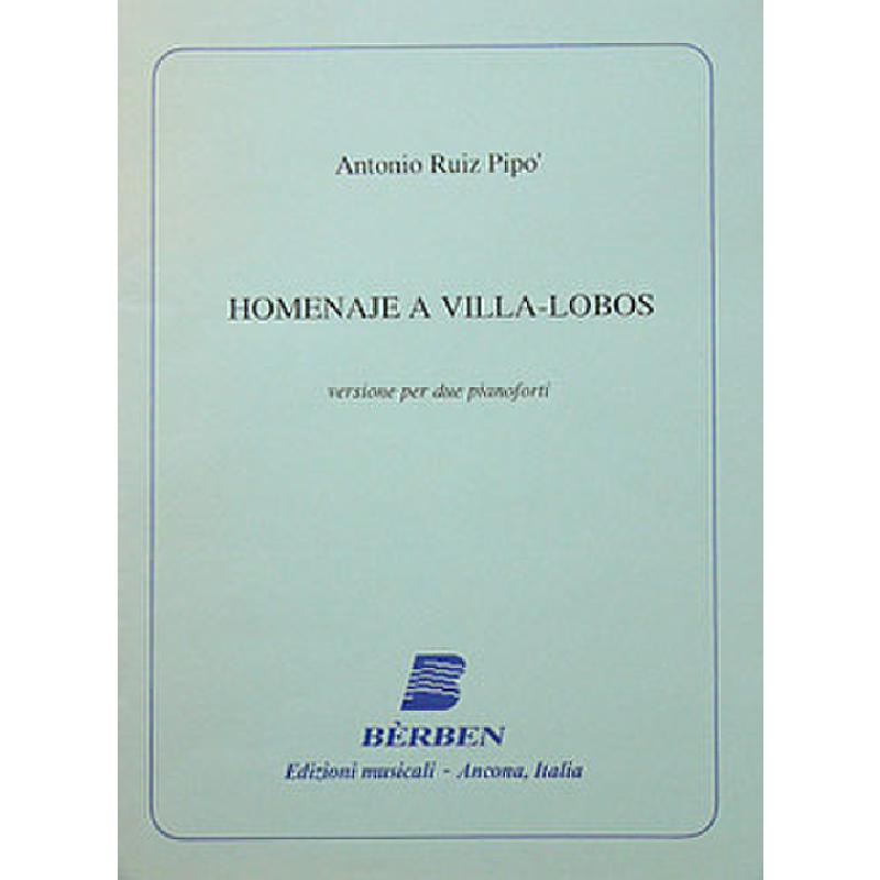 Titelbild für BE 2697 - HOMENAJE A VILLA LOBOS