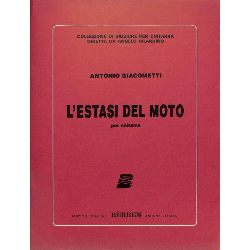 Titelbild für BE 3119 - L'ESTASI DEL MOTO