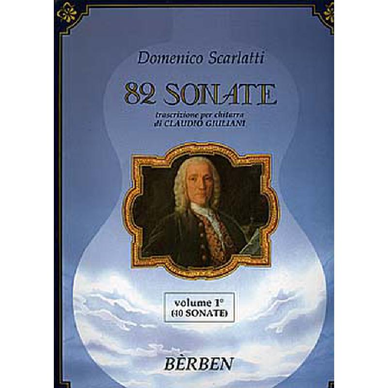 Titelbild für BE 3701 - 82 SONATEN VOL 1 (40 SONATEN)