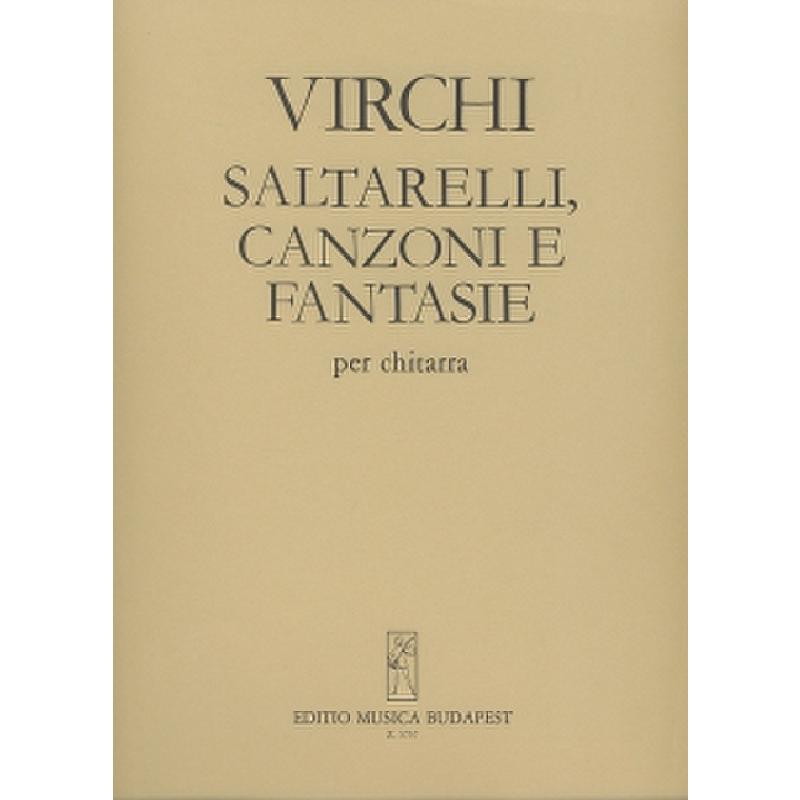 Titelbild für EMB 5757 - SALTARELLI CANZONI E FANTASIE