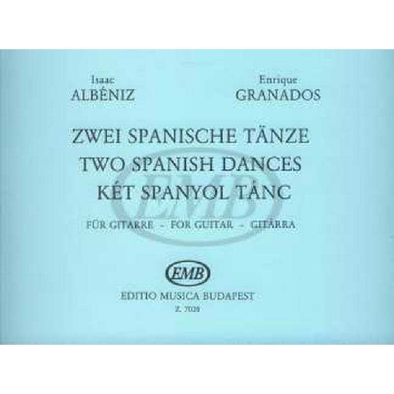 Titelbild für EMB 7020 - 2 SPANISCHE TAENZE