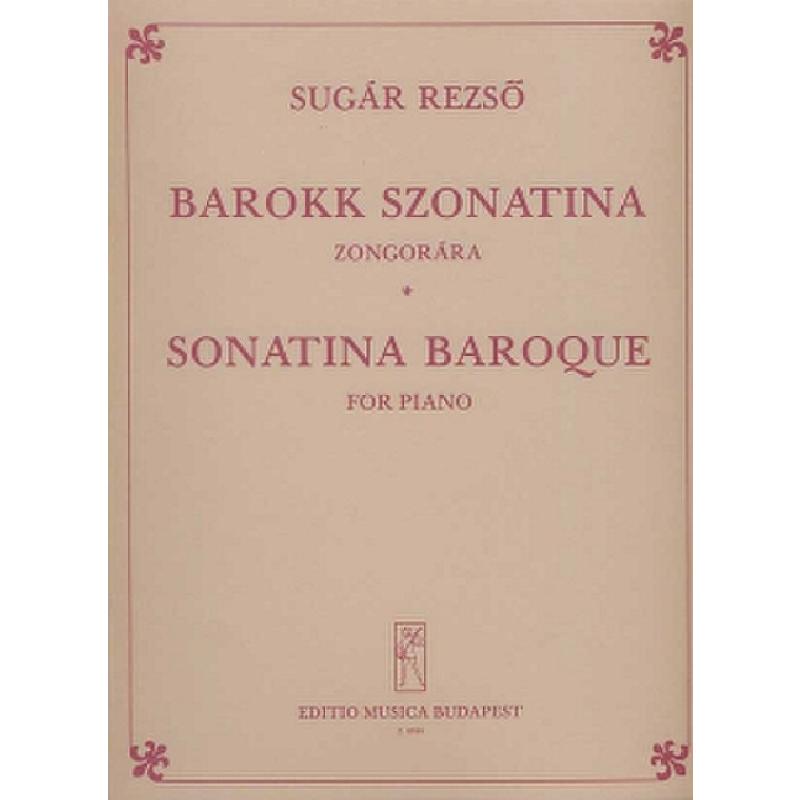 Titelbild für EMB 8916 - BAROQUE SONATINA