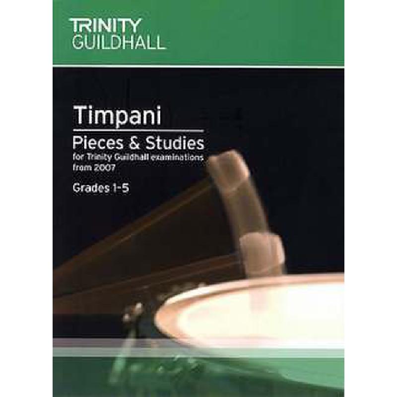 Titelbild für TG 005656 - TIMPANI PIECES + STUDIES GRADE 1-5