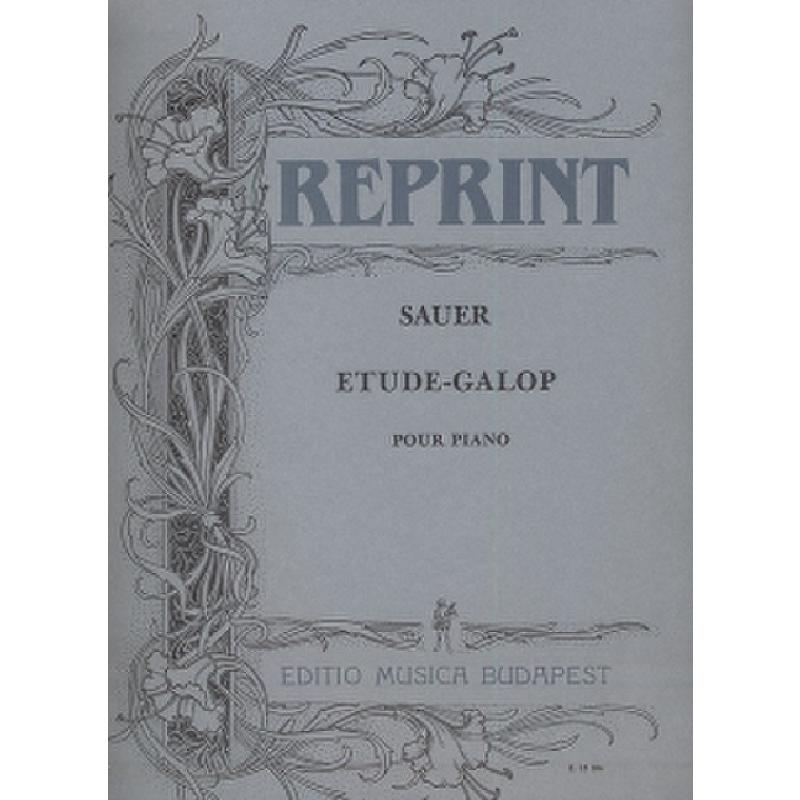 Titelbild für EMB 13104 - ETUDE + GALOP (REPRINT)