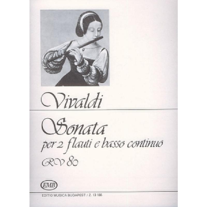 Titelbild für EMB 13186 - SONATE RV 80