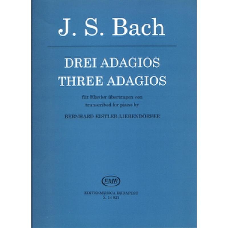 Titelbild für EMB 14021 - 3 ADAGIOS