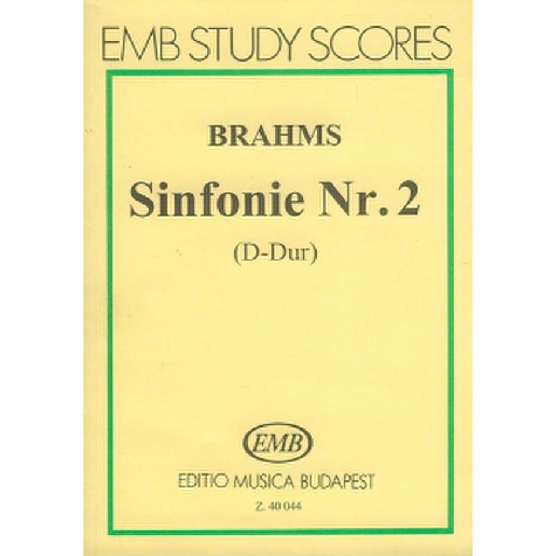 Titelbild für EMB 40044 - SINFONIE 2 D-DUR OP 73