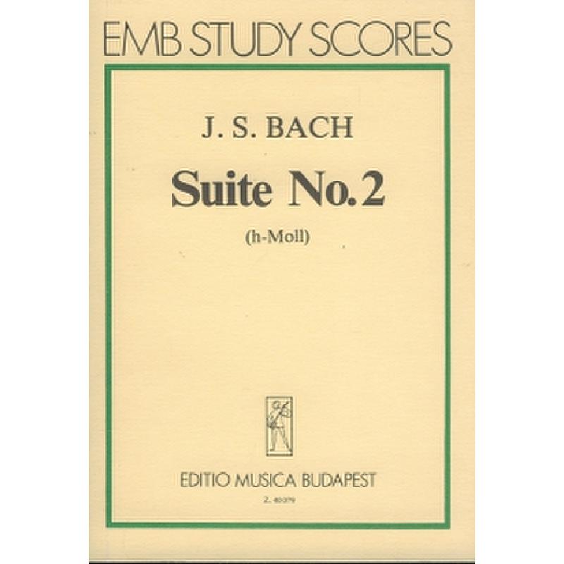 Titelbild für EMB 40079 - OUVERTUERE (ORCHESTERSUITE) 2 H-MOLL BWV 1067