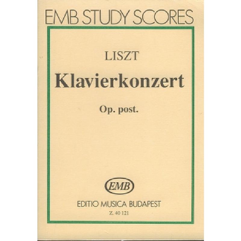 Titelbild für EMB 40121 - KONZERT OP POSTH