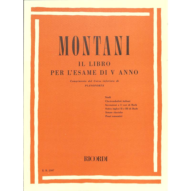 Titelbild für ER 2307 - LIBRO PER L'ESAME DI V ANNO