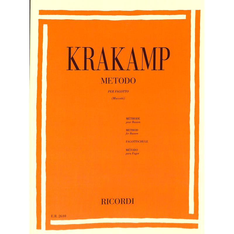 Titelbild für ER 2610 - METODO