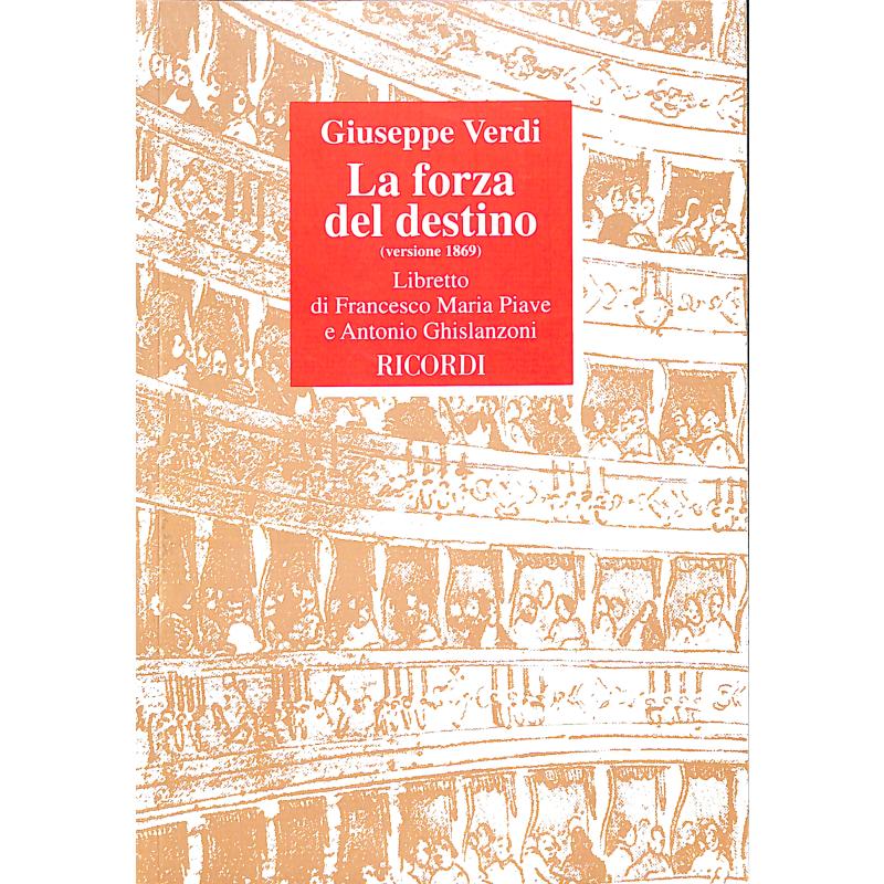 Titelbild für LB 138005 - LA FORZA DEL DESTINO