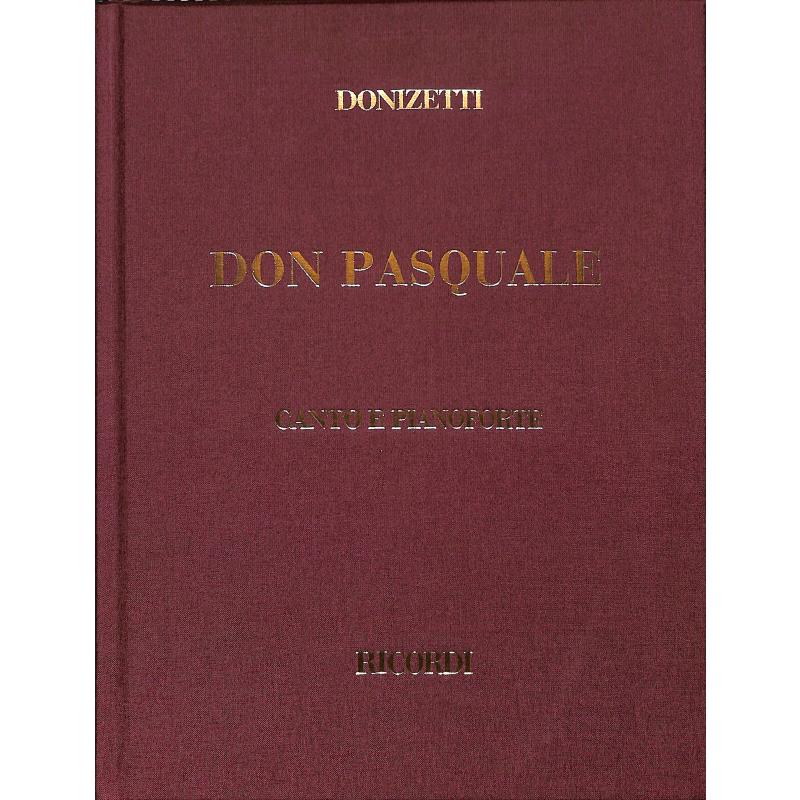 Titelbild für NR 42051-04 - DON PASQUALE