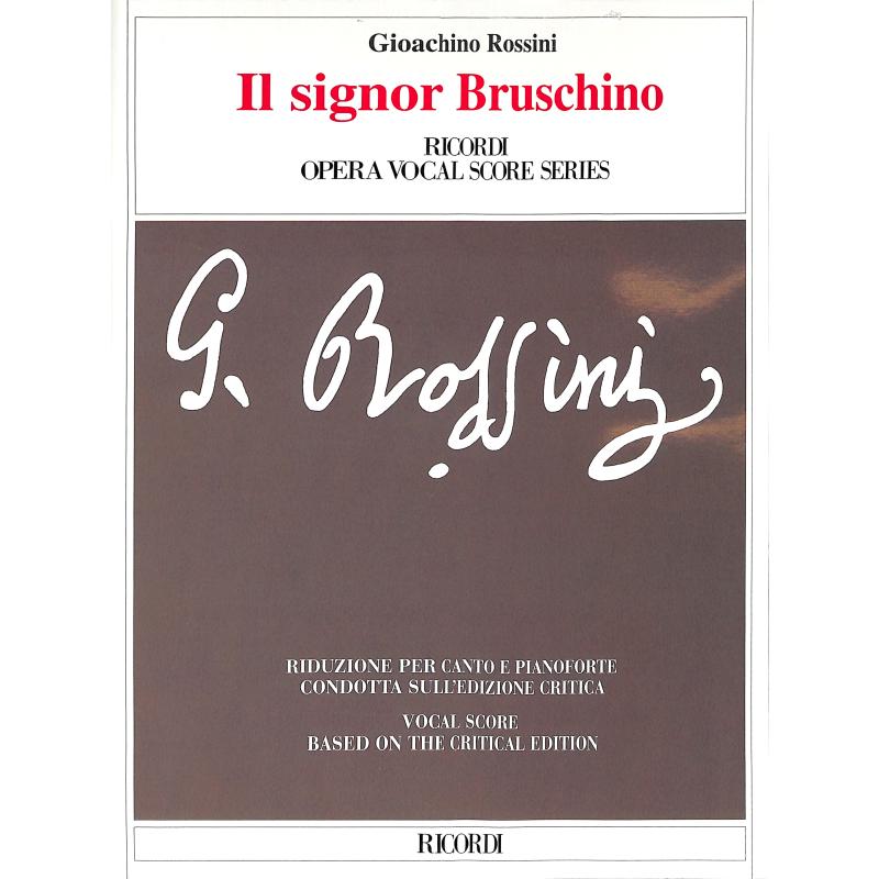 Titelbild für NR 133893 - SIGNOR BRUSCHINO