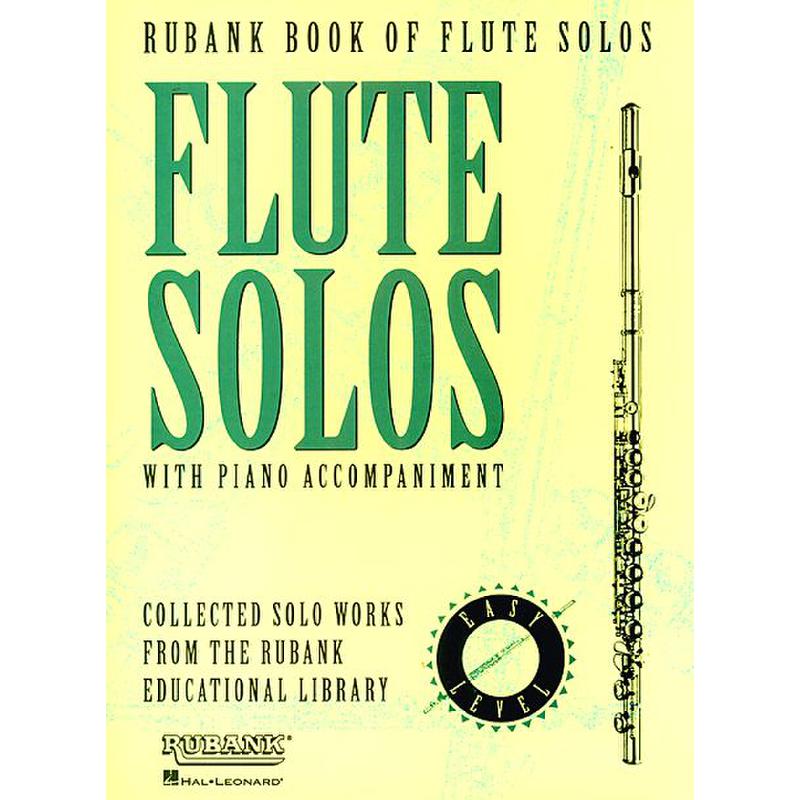 Titelbild für HL 4479890 - RUBANK BOOK OF FLUTE SOLOS