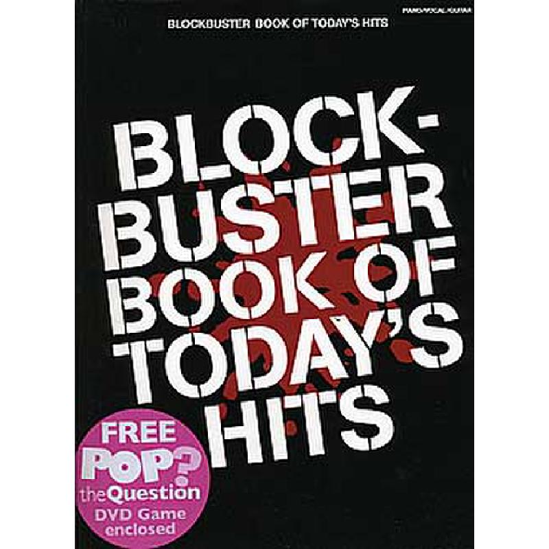 Titelbild für MSAM 986854 - BLOCKBUSTER BOOK OF TODAY'S HITS