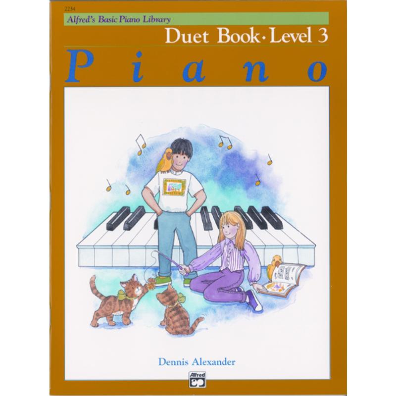 Titelbild für ALF 2234 - DUET BOOK 3 - ALFRED'S BASIC PIANO LIBRARY