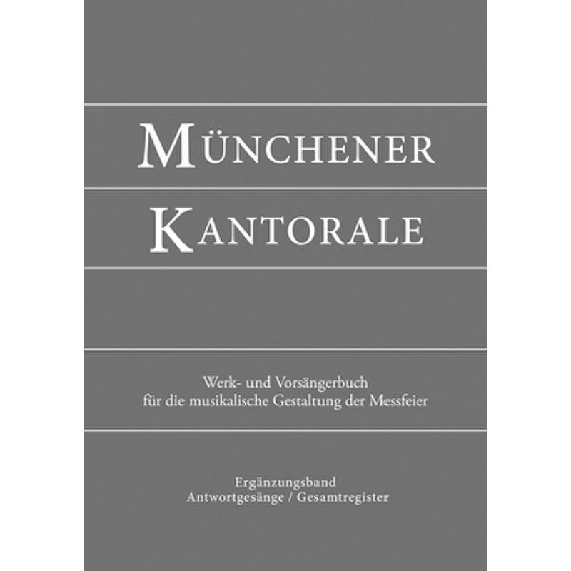 Titelbild für 978-3-943135-44-2 - MUENCHENER KANTORALE 5 - ANTWORTPSALMEN