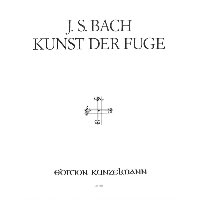 Titelbild für GM 880 - KUNST DER FUGE BWV 1080