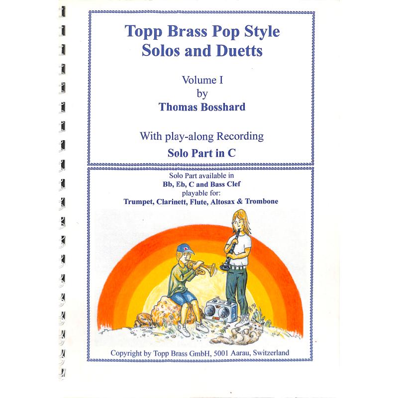 Titelbild für TOPP 4441-C - TOPP BRASS POP STYLE SOLOS 1 +