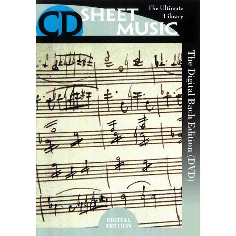 Titelbild für HL 220501 - THE DIGITAL BACH EDITION