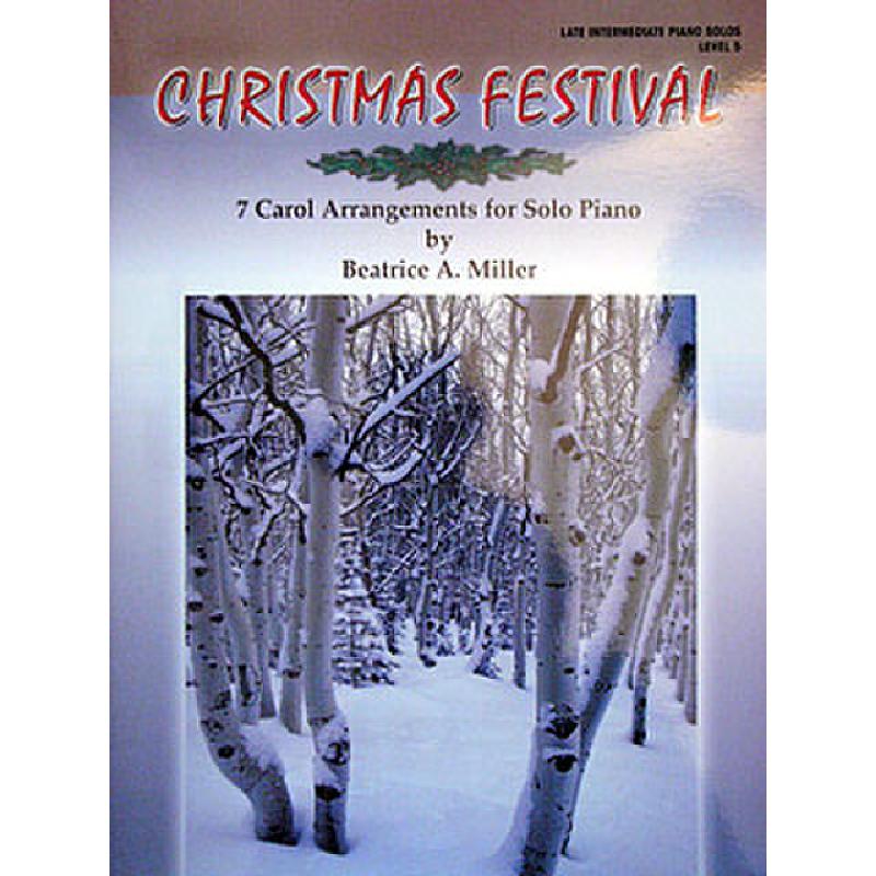 Titelbild für ELM 03015 - CHRISTMAS FESTIVAL