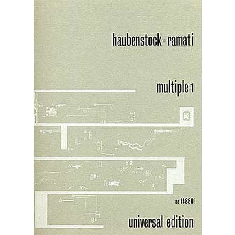 Titelbild für UE 14880 - MULTIPLE 1