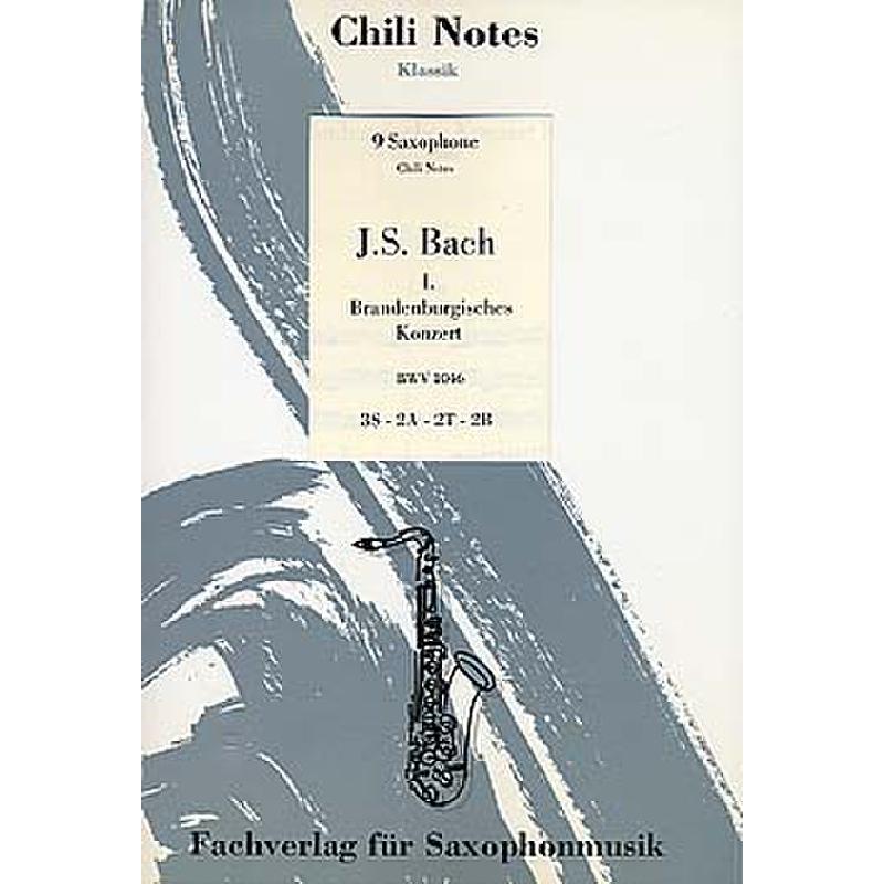 Titelbild für CHILI 5028 - BRANDENBURGISCHES KONZERT 1 F-DUR BWV 1046