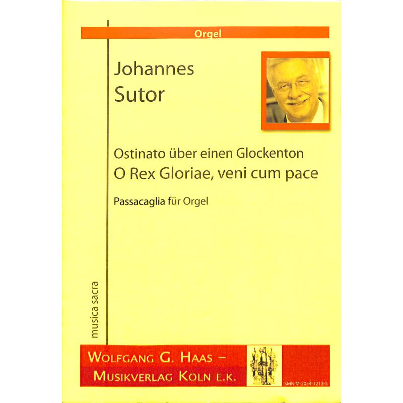 Titelbild für HAAS 1213-5 - O REX GLORIAE VENI CUM PACE