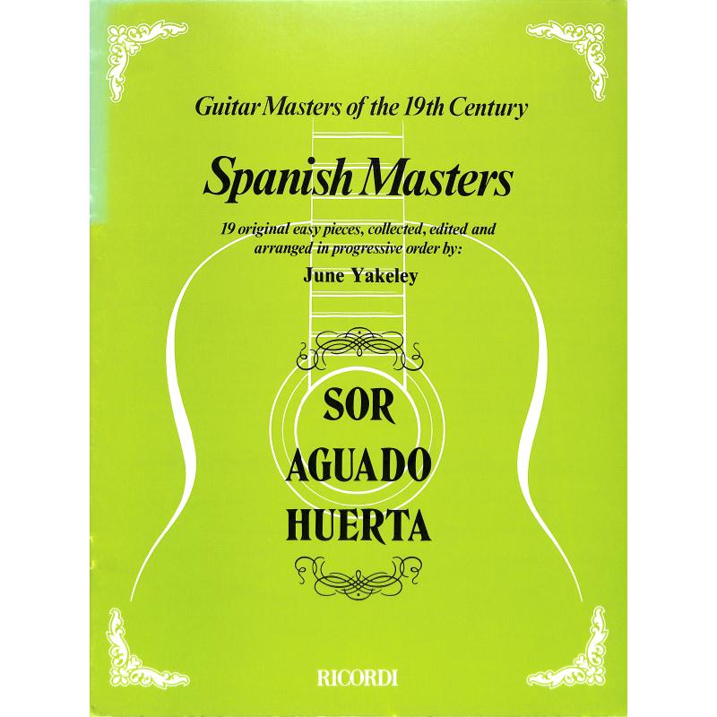 Titelbild für LD 621 - GUITAR MASTERS OF THE 19TH (SPANISH)