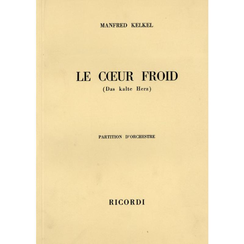 Titelbild für R 1577 - COEUR FROID - BALLETT